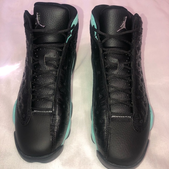 SOLD Jordan 13 Retro 414571030 Black & Green NEW - Picture 5 of 9